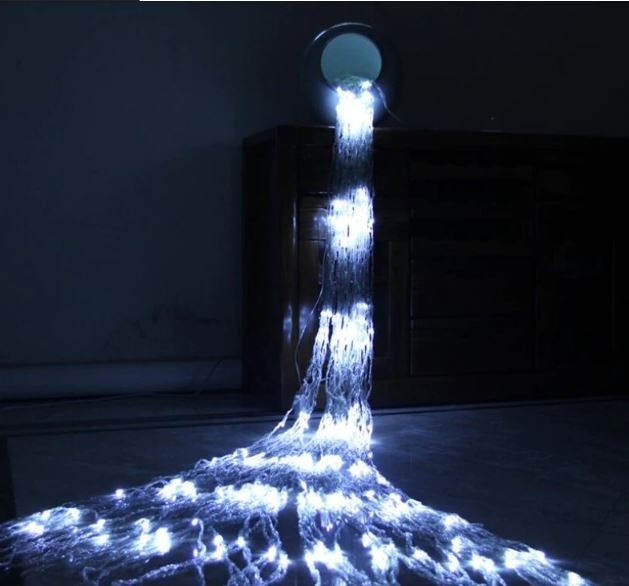 

Светодиодная гирлянда Штора Водопад 3,0х1,5м,320LED, Холодный белый