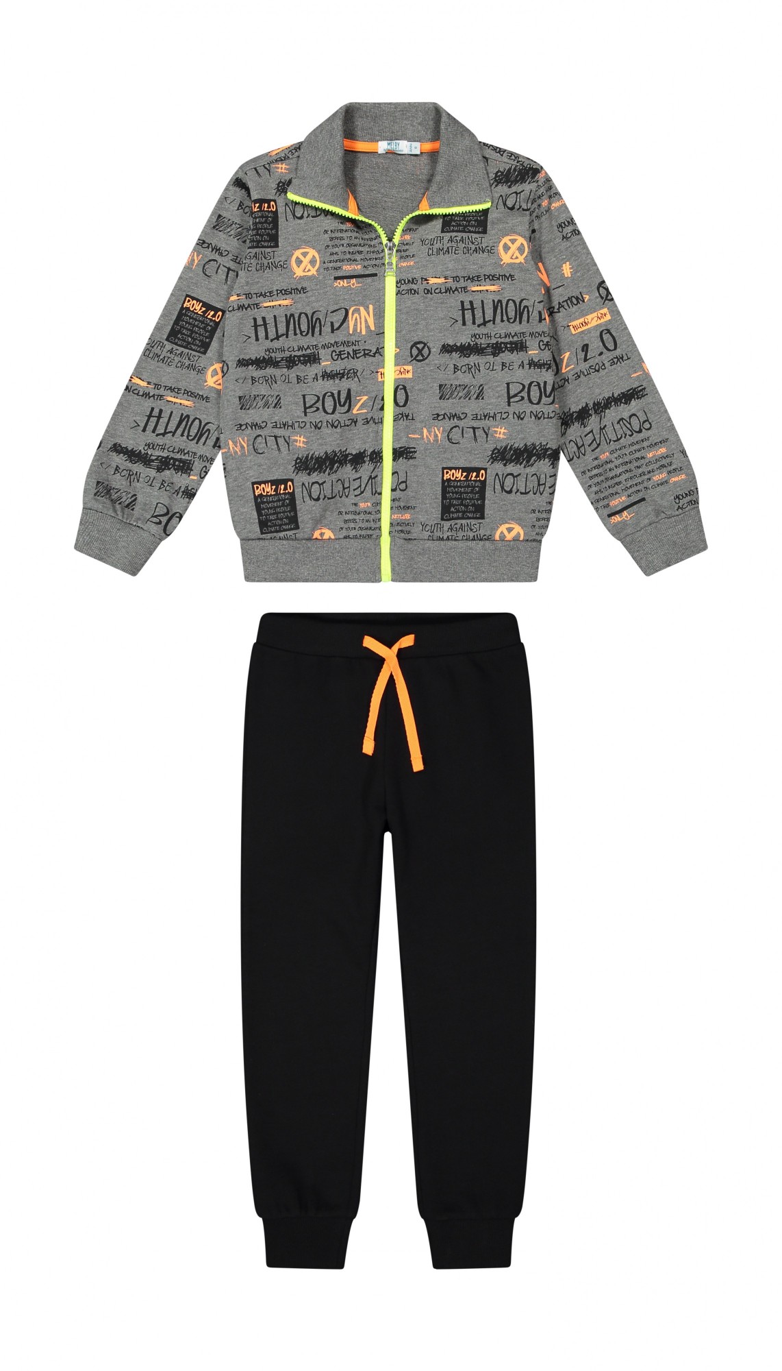 

Спортивний костюм Melby 4A сірий 104см (91M0704M.645H)