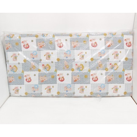 

Матраc детский ортопедический Children`s Dream 8см серый с белым мишки кокос полиуретан кокос