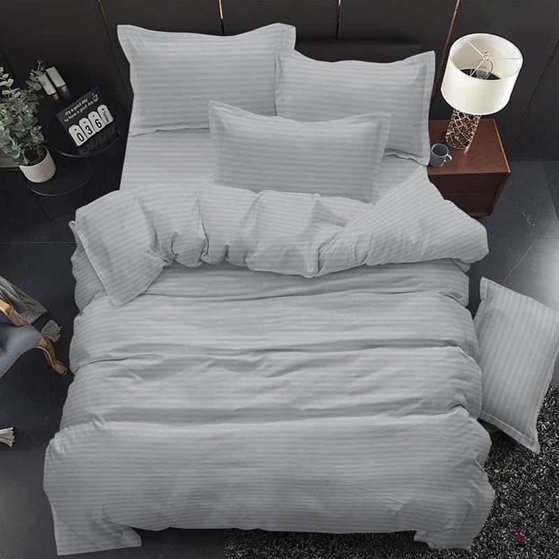 

Постельное Белье из Страйп Сатина Канары 200х220 - Евро SleepTime