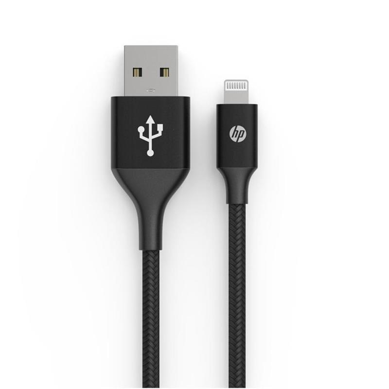 

Кабель HP USB - Lightning, 2м, черный (DHC-MF100-2M)