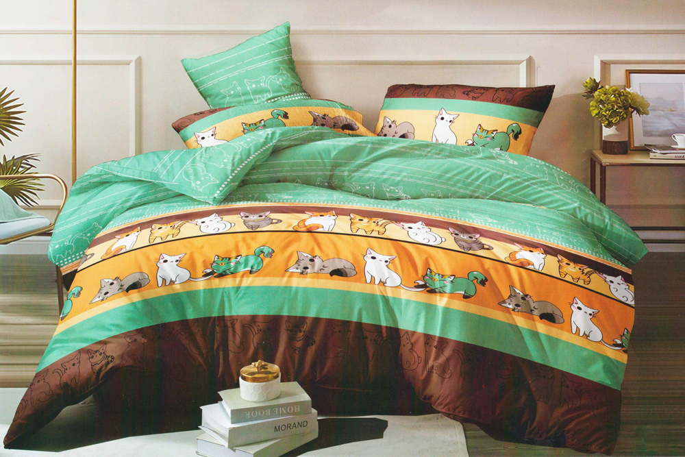 

Простынь MirSon Сатин Premium 22-1142 Lelio 150x220 см