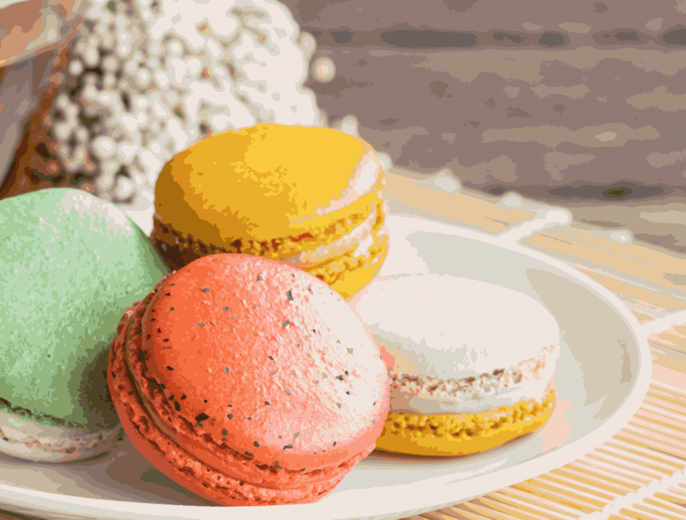 

Картина по номерам. "Идеальные macarons" 40*50 см