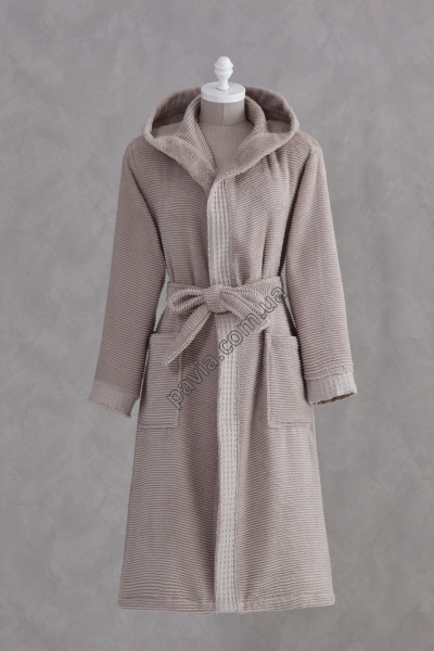 

Халат Pavia Ilaria Beige M турция, махра