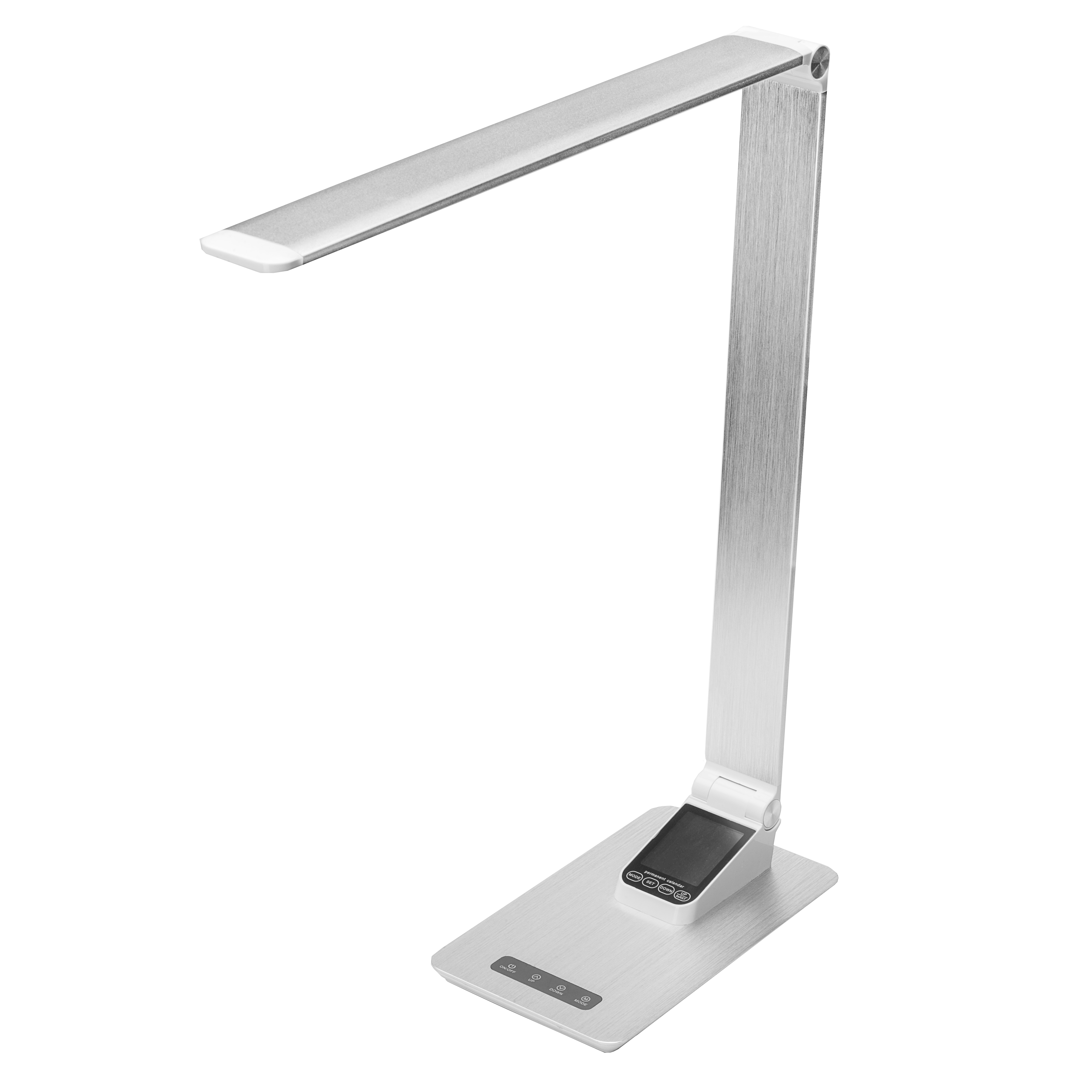 

Настольная лампа Lightrich TC-180 c часами и термометром, Silver - Refurbished