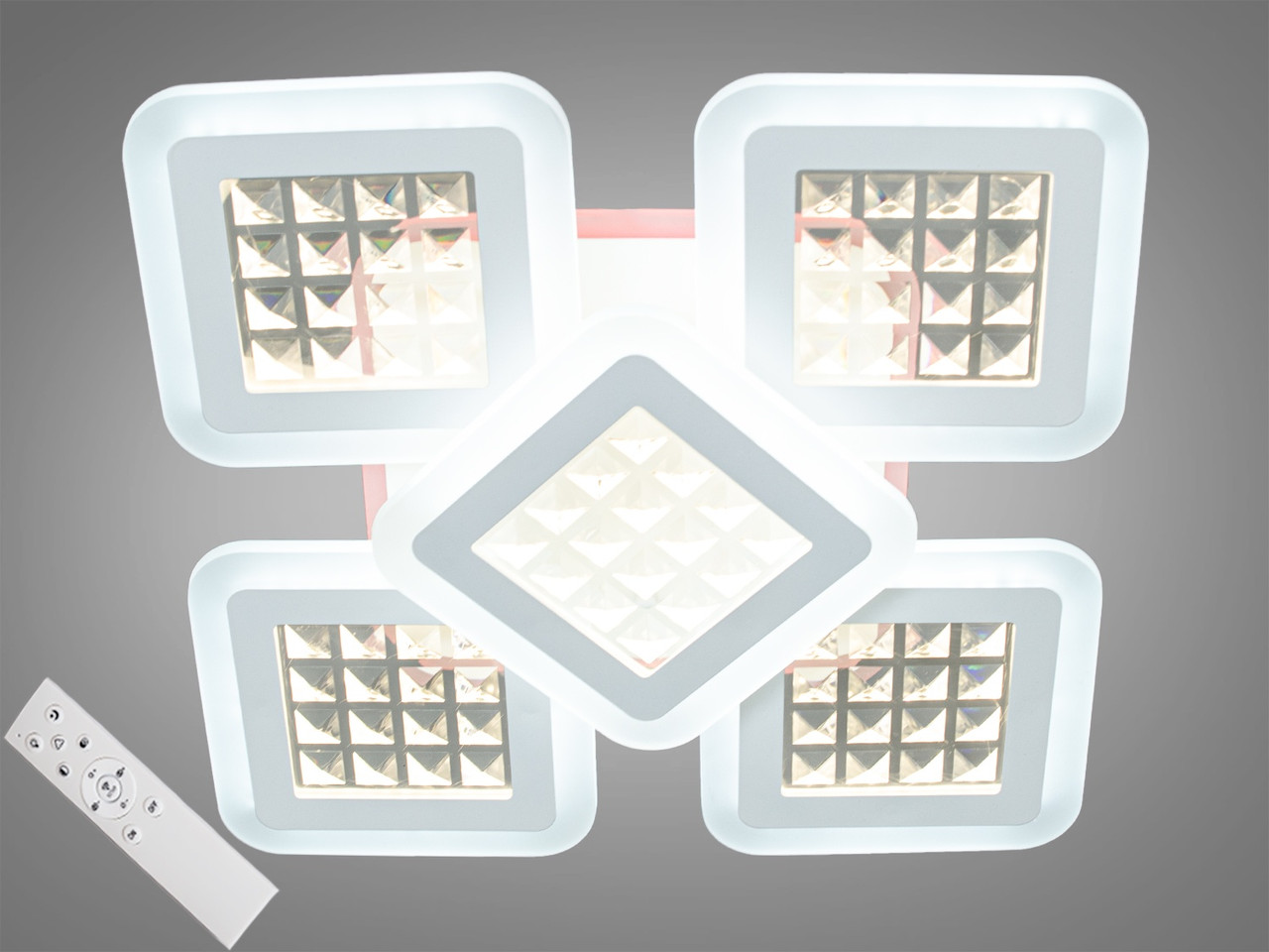 

Потолочная LED-люстра с диммером и подсветкой, 140W 2723
