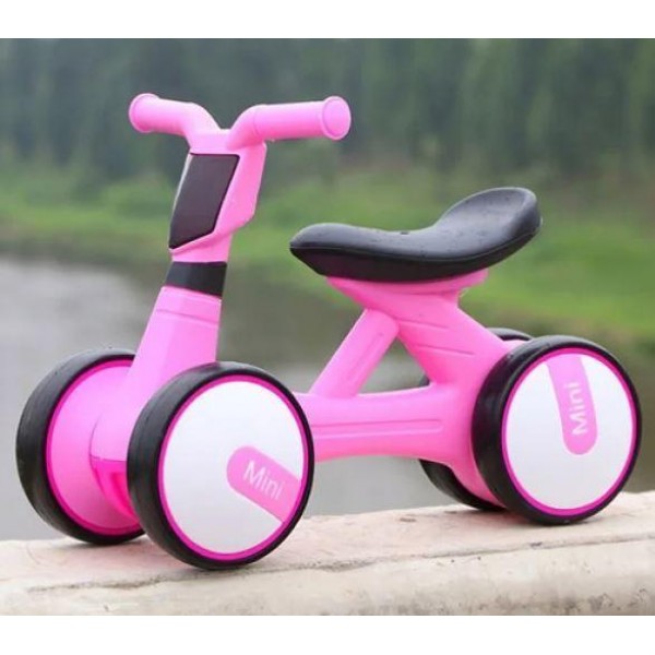 

Беговел детский 2-в-1 PROFI KIDS M 4086-8(8) Pink, толокар, музыкальный блок с подсветкой, для девочки 1-3 лет, Розовый