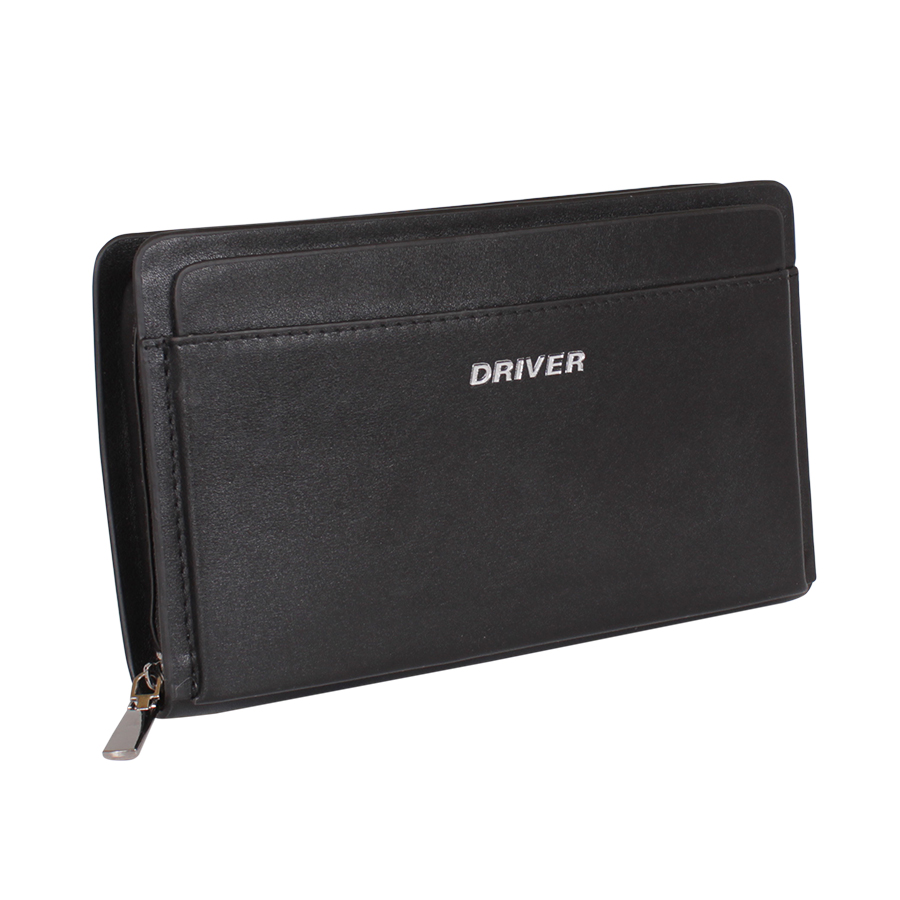 

Барсетка из искусственной кожи de esse DR59303-1 Черная