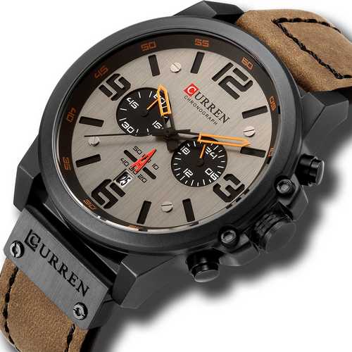 

Наручные часы Curren 8314 Khaki-Black