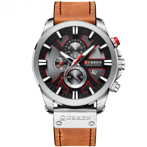 

Наручные часы Curren 8346 Brown-Silver-Black