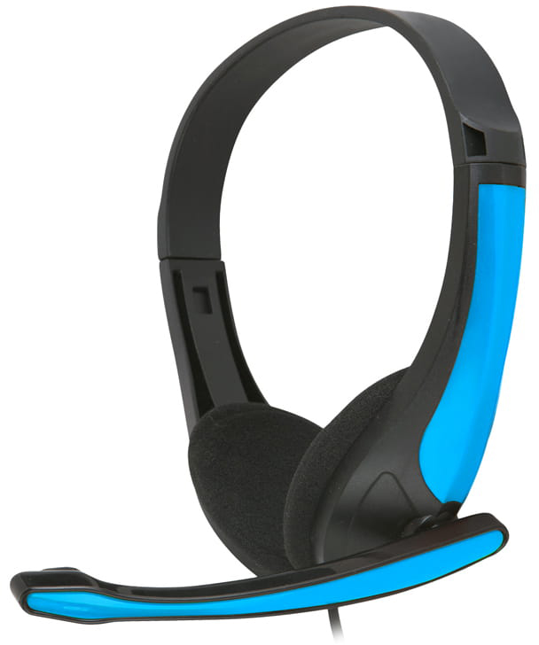 

Наушники Freestyle Hi-Fi Stereo Headset FH4088O Black/Blue (FH4088BL)