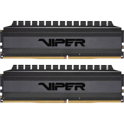 

Модуль памяти для компьютера DDR4 16GB (2x8GB) 3200 MHz Viper 4 Blackout Patriot (PVB416G320C6K)