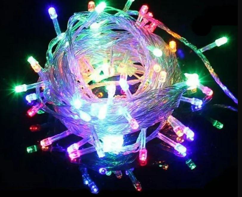 

Светодиодная гирлянда 300 led мультицветная (прозрачный силиконовый провод) M-1 3847