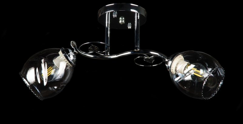

Люстра с плафонами Ray L9609B/2 (CR) (AN004991)