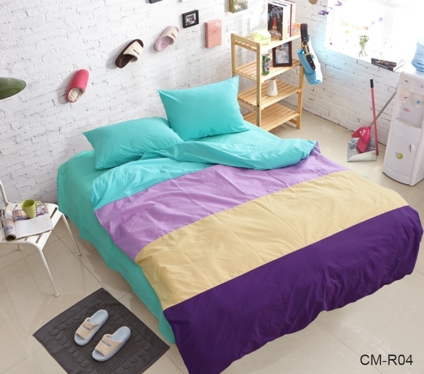 

Постельное белье ранфорс TAG Color Mix CM-R04 Евро