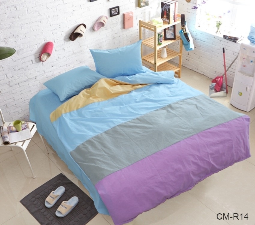 

Постельное белье ранфорс TAG Color Mix CM-R14 Двуспальный