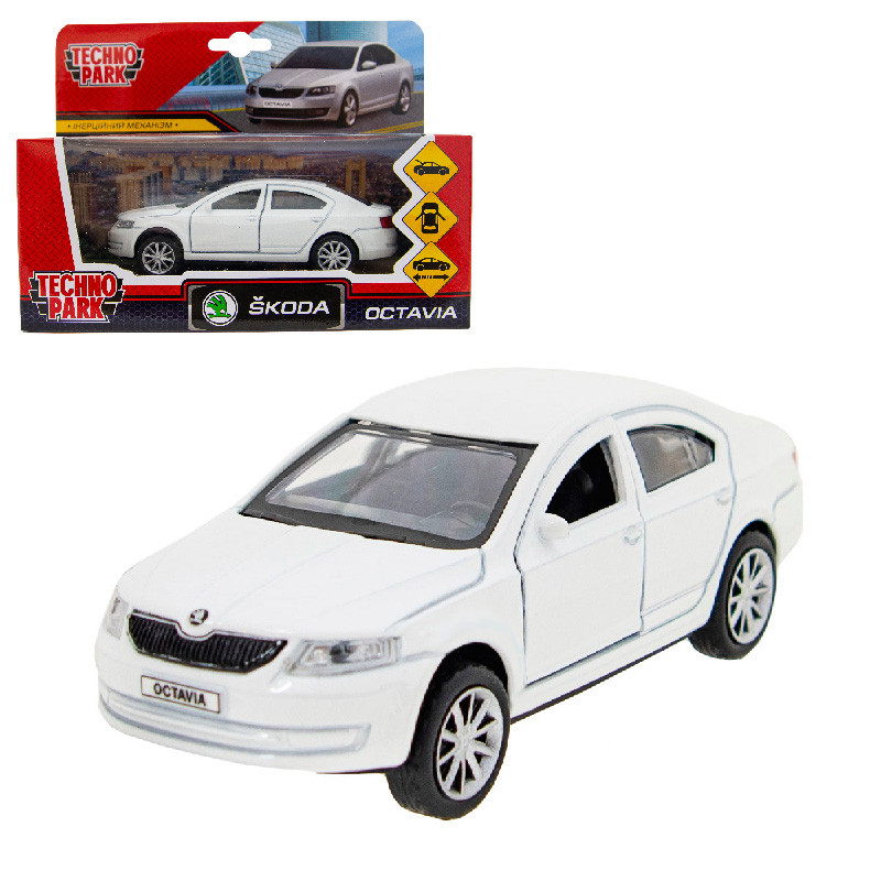 

Инерционная модель Skoda Octavia 1/32