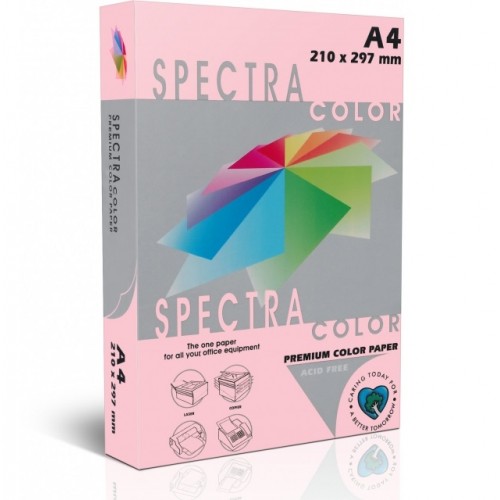 

Бумага Sinar Spectra А4 80 г/м2 500 листов розовый (140)