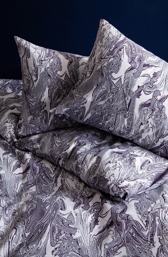 

Комплект наволочек SoundSleep Ранфорс Marble 50х70