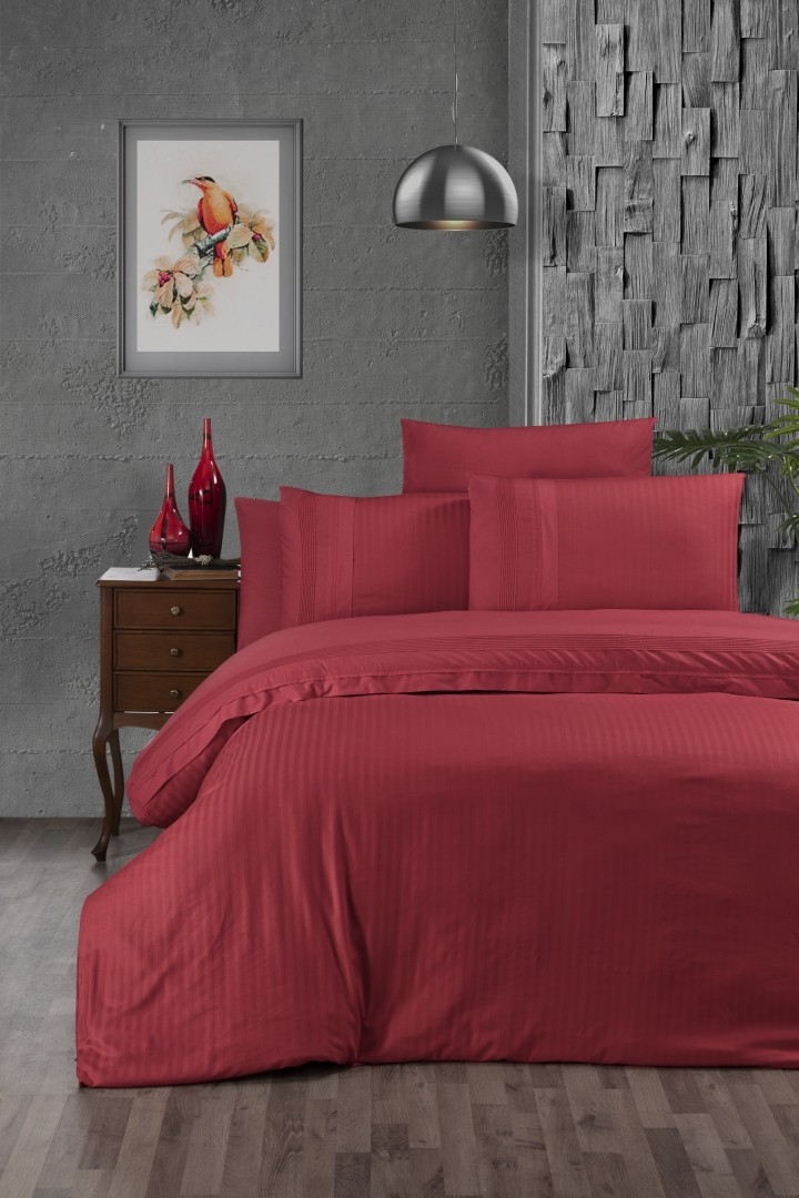 

Комплект постельного белья евро First Choice Ranforce Deluxe Gala Gala Red 200х220 (RDLX-81 (EU))