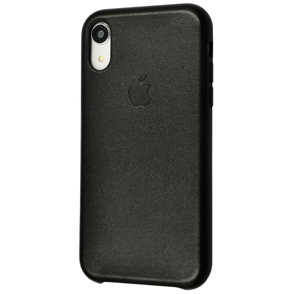 

Чехол-накладка PRC Leather case iPhone Xr black Черный