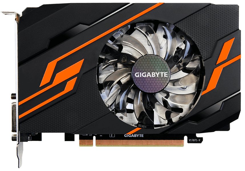 

Вiдеокарта Gigabyte GeForce GT1030 2GB DDR5