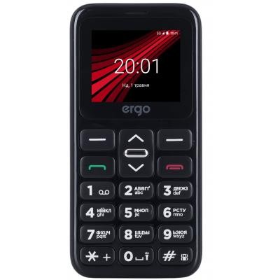 

Мобильный телефон Ergo F186 Solace Black