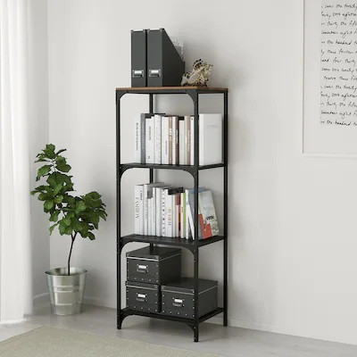 

Стеллаж IKEA FJÄLLBO 51x136 см Черный (703.421.99)