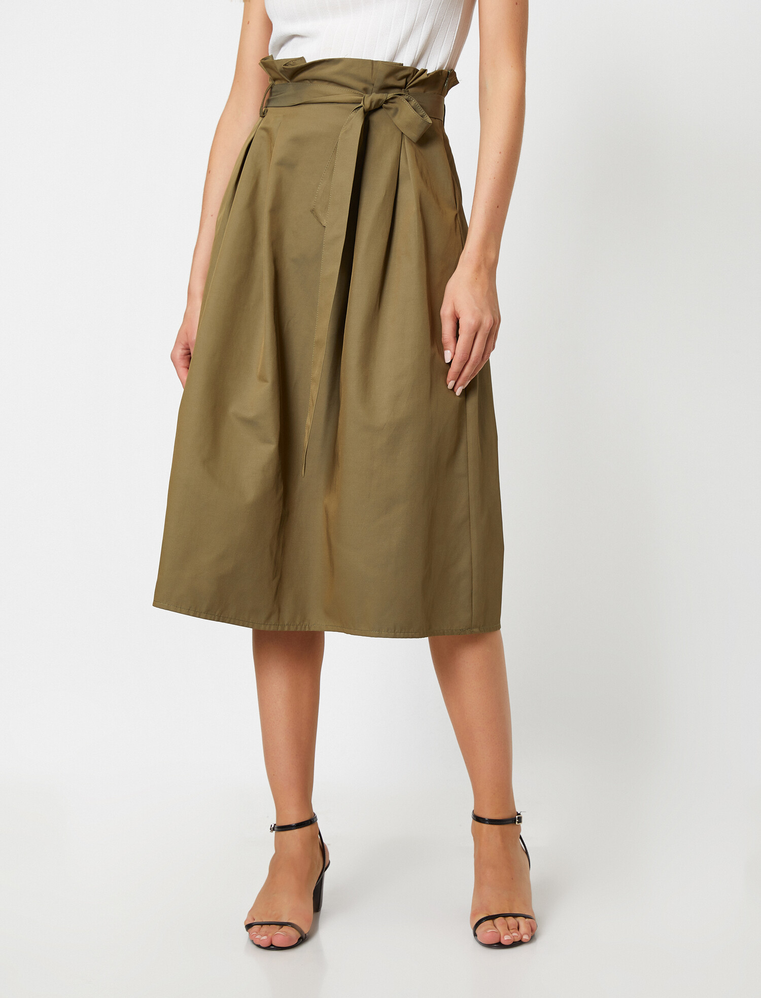 

Юбка Koton 0YAK78451CW-878 38 Khaki