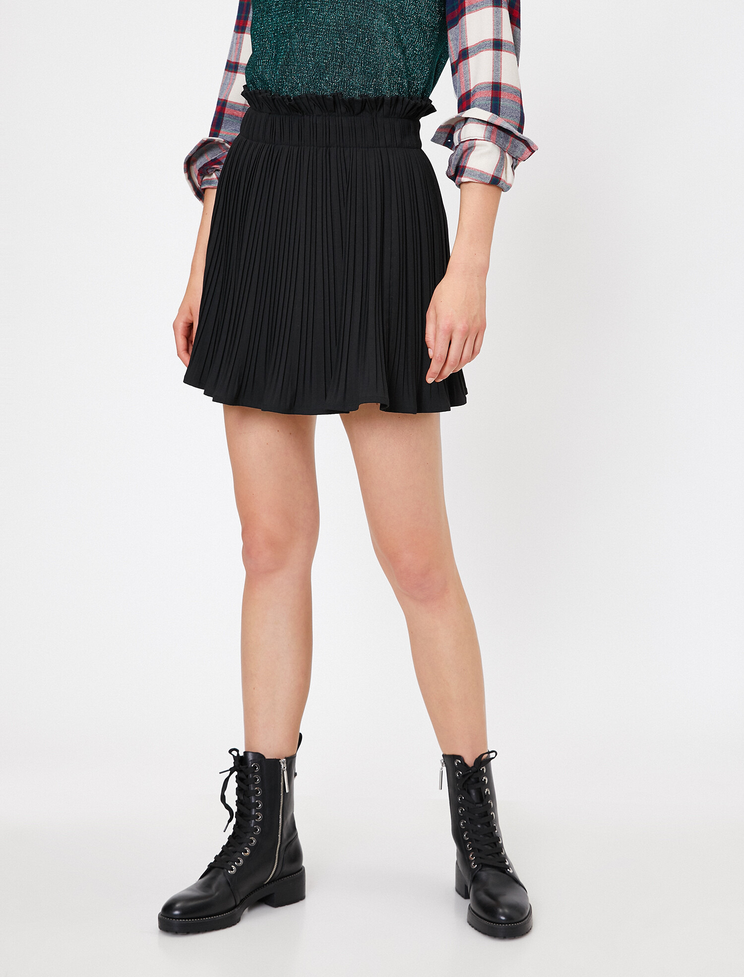 

Юбка Koton 0KAK78348PW-999 34 Black