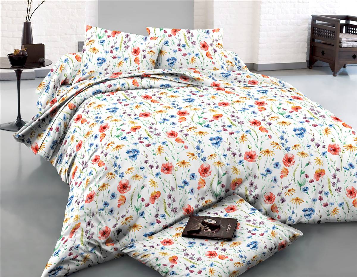 

Комплект постельного белья MirSon Сатин 22-1273 Oleander Семейный