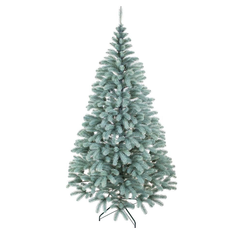 

Елка литая новогодняя искусственная (Elki LUX 8) голубая 2.3 м