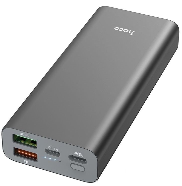 

Внешний Аккумулятор (Power Bank) Hoco J51 Cool Power 10000 mAh (Серый)