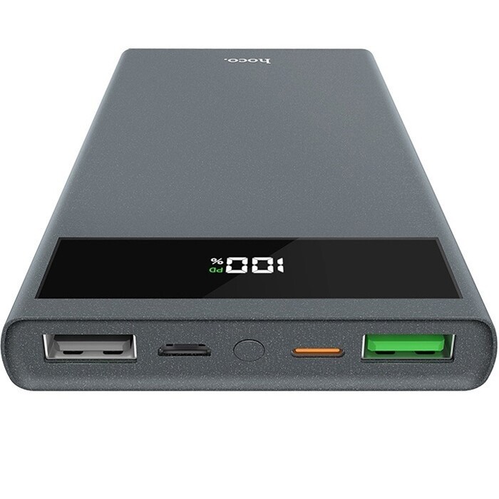 

Внешний Аккумулятор (Power Bank) Hoco J49 Jewel PD+QC 3.0 10000 mAh (Серый)