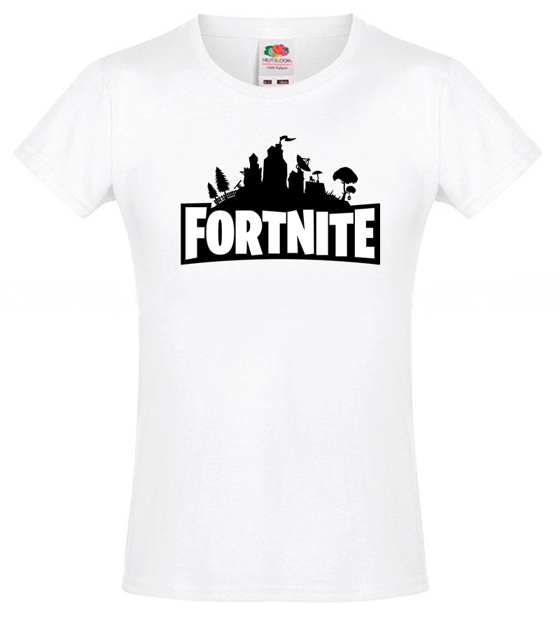 

Футболка Fruit of the Loom fortnite Белый 116см BF1LD116