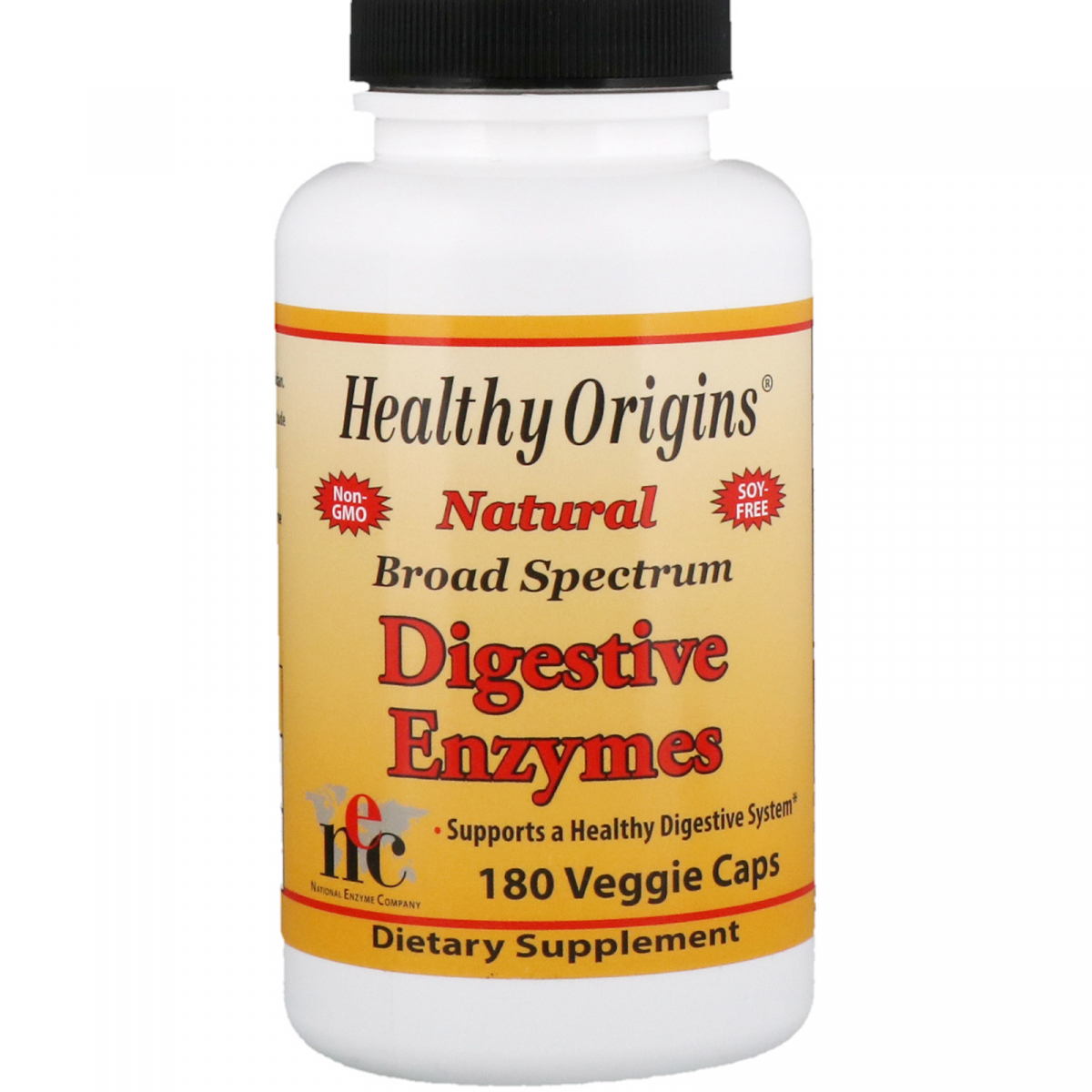 

Пищеварительные ферменты Healthy Origins (Digestive Enzymes) 180 капсул