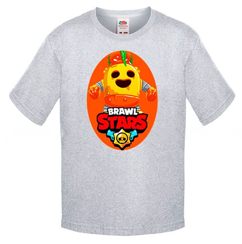 

Футболка Fruit of the Loom Brawl Stars Серый 140 см SB11BM140