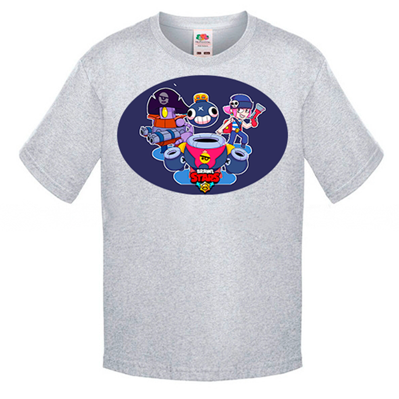 

Футболка Fruit of the Loom Brawl Stars Серый 116 см B3BM116