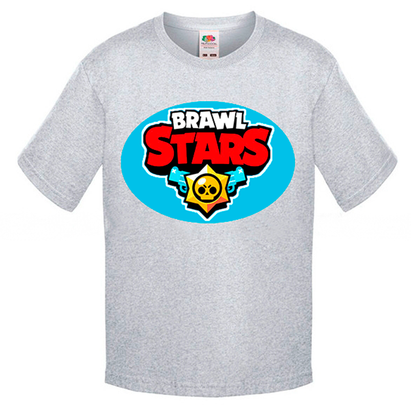 

Футболка Fruit of the Loom Brawl Stars Серый 128 см SB12BM128