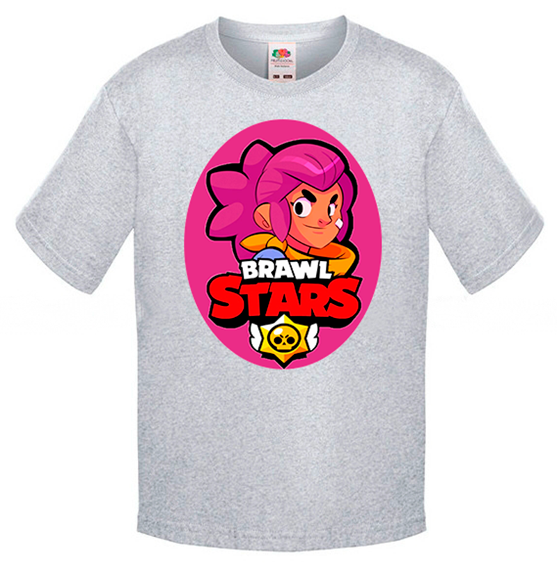 

Футболка Fruit of the Loom Brawl Stars Серый 116 см SB7BM116
