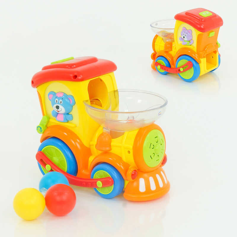 

Развивающая игрушка Hola Toys Паровозик Ту-Ту с звуком и светом (958)
