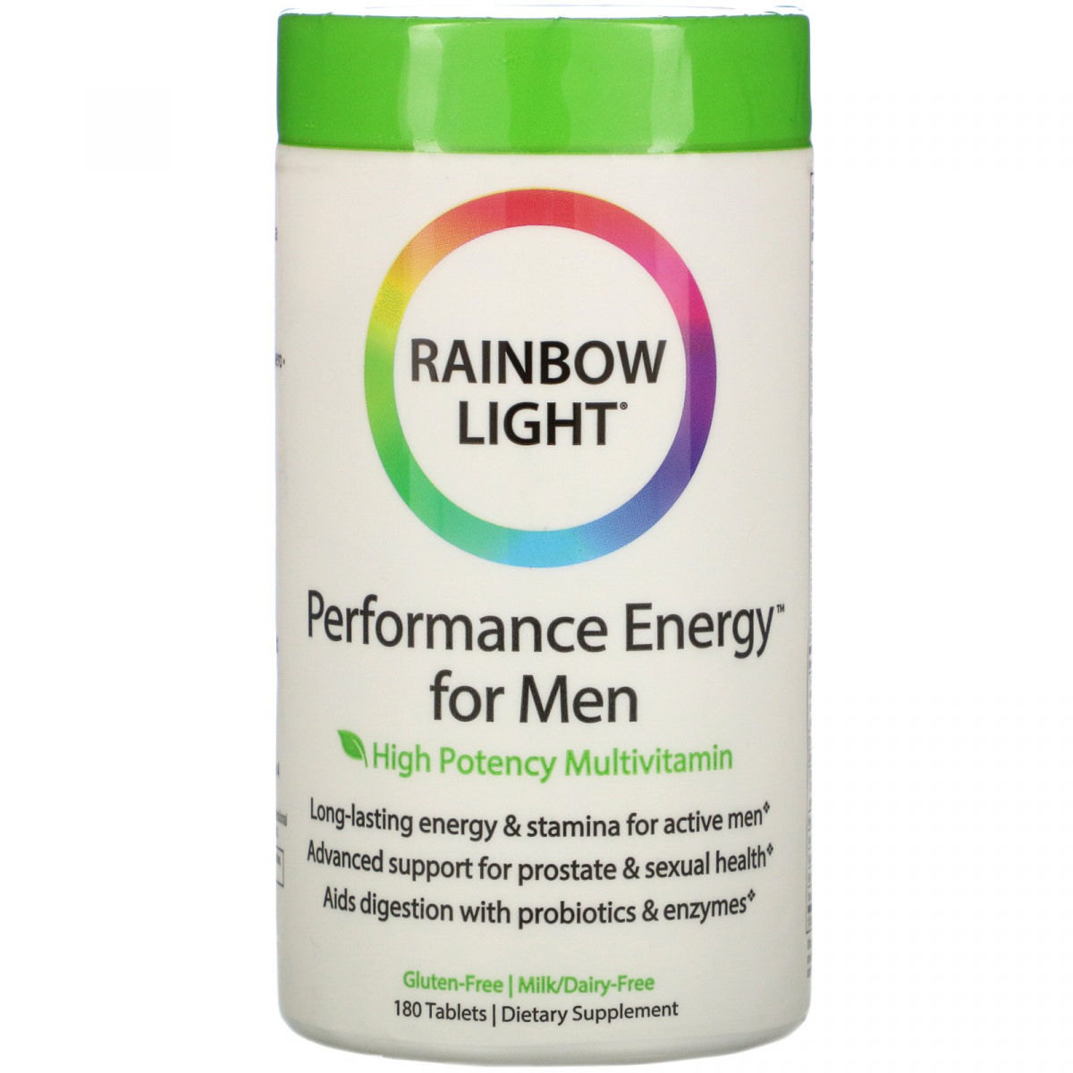 

Витамины для мужчин без железа Rainbow Light (Performance Energy) 180 таблеток