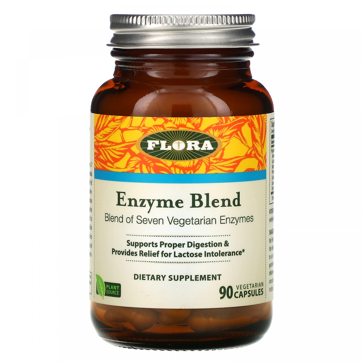 

Cмесь ферментов Flora (Enzyme Blend) 90 капсул