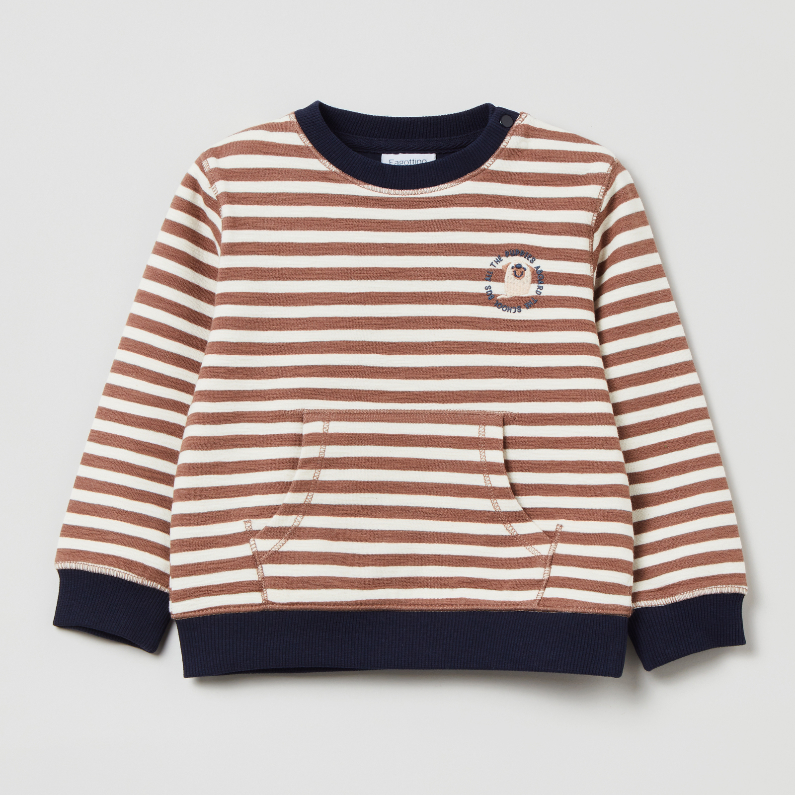 

Свитшот OVS 1296633-5 86 см Brown