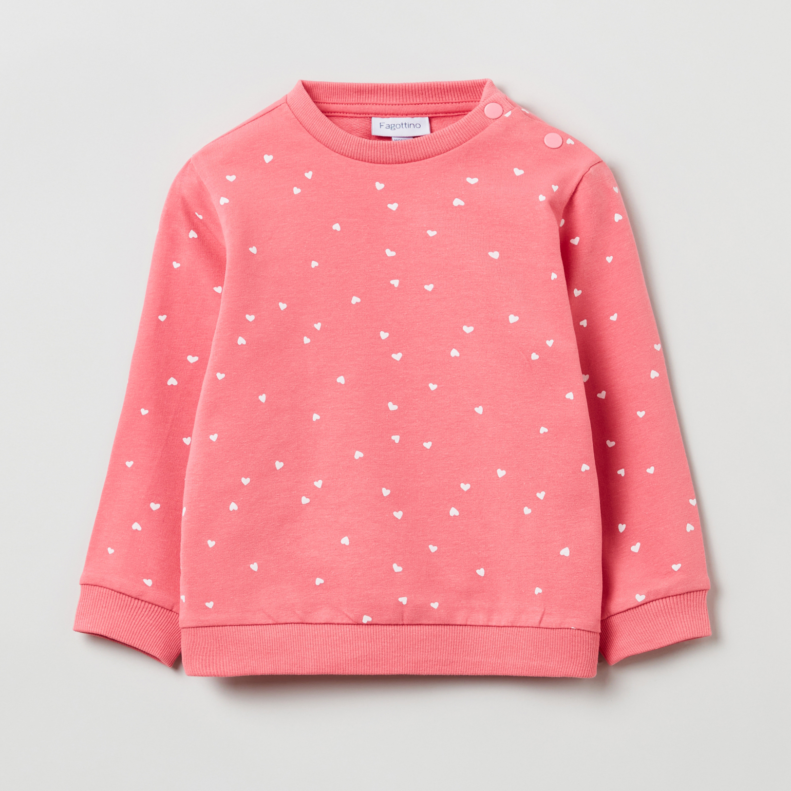 

Свитшот OVS 1311784-261 80 см Pink