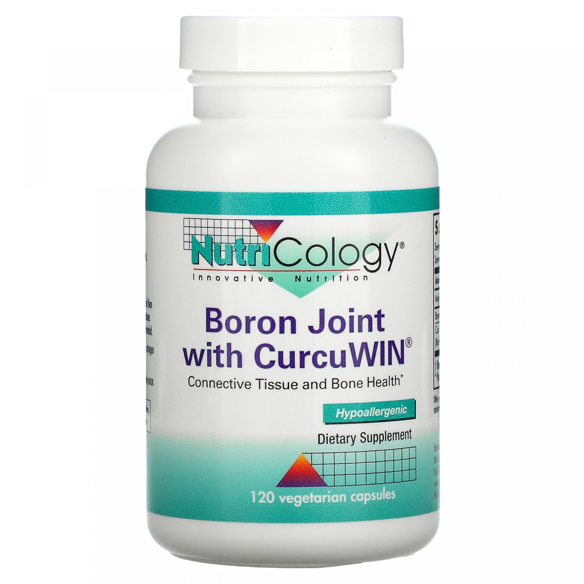 

Бор для суставов Nutricology (Boron Joint with CurcuWin) 120 капсул