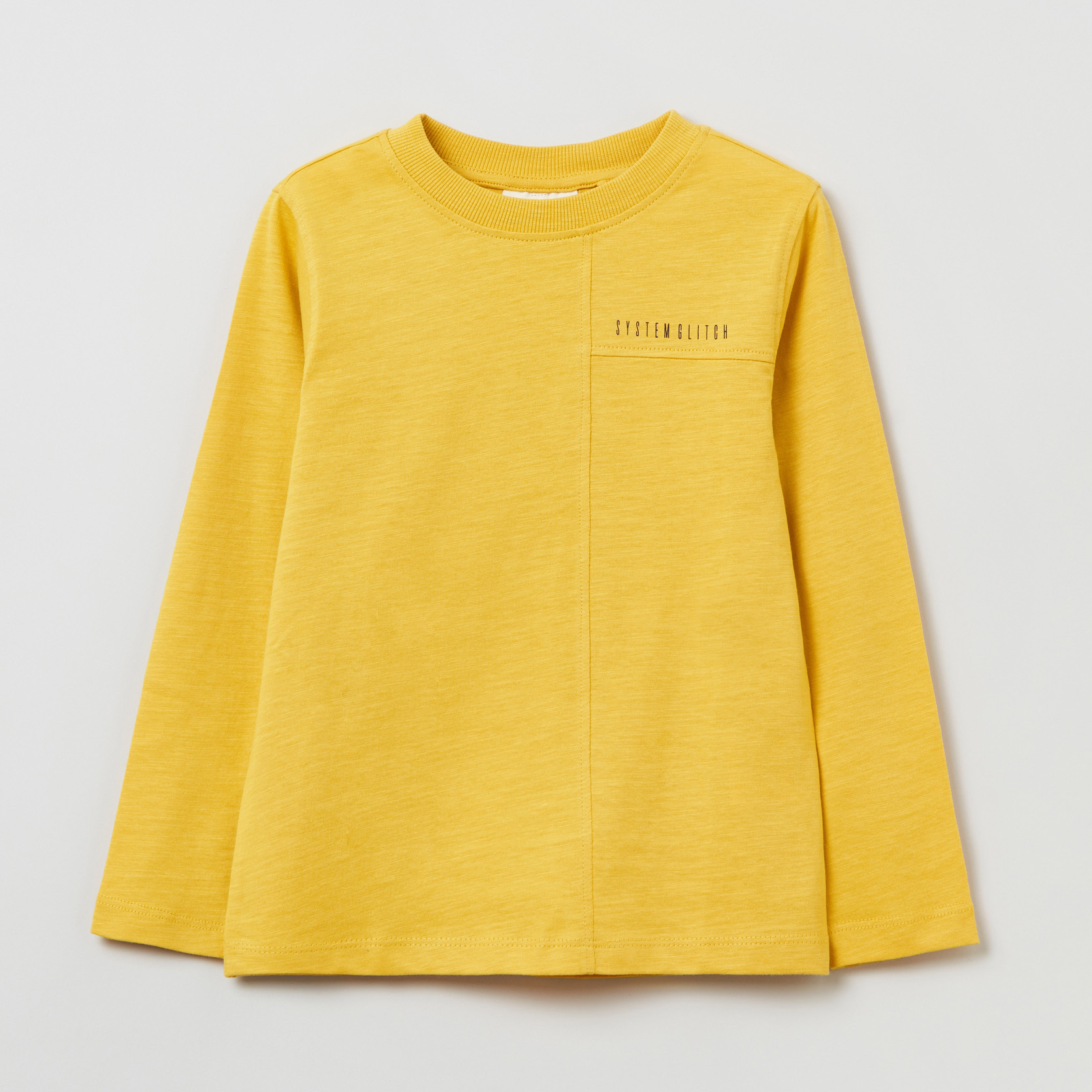 

Футболка с длинными рукавами OVS 1312840-149 134 см Yellow