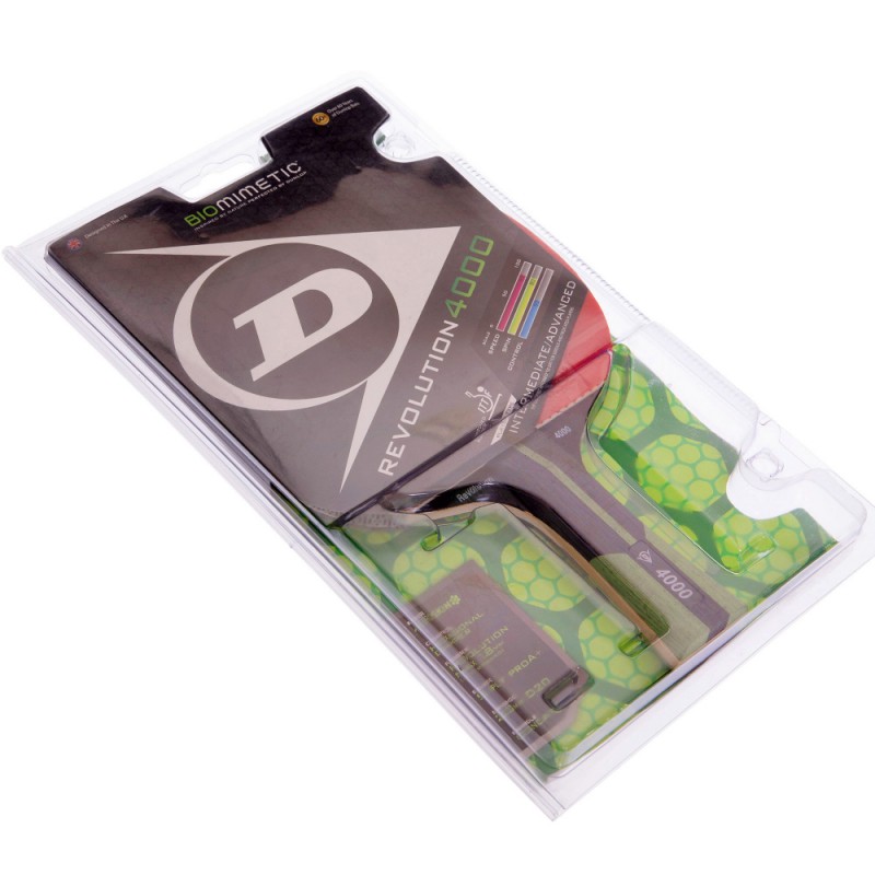 

Ракетка для настольного тенниса Dunlop Revolution 4000, код: MT-679196-S52