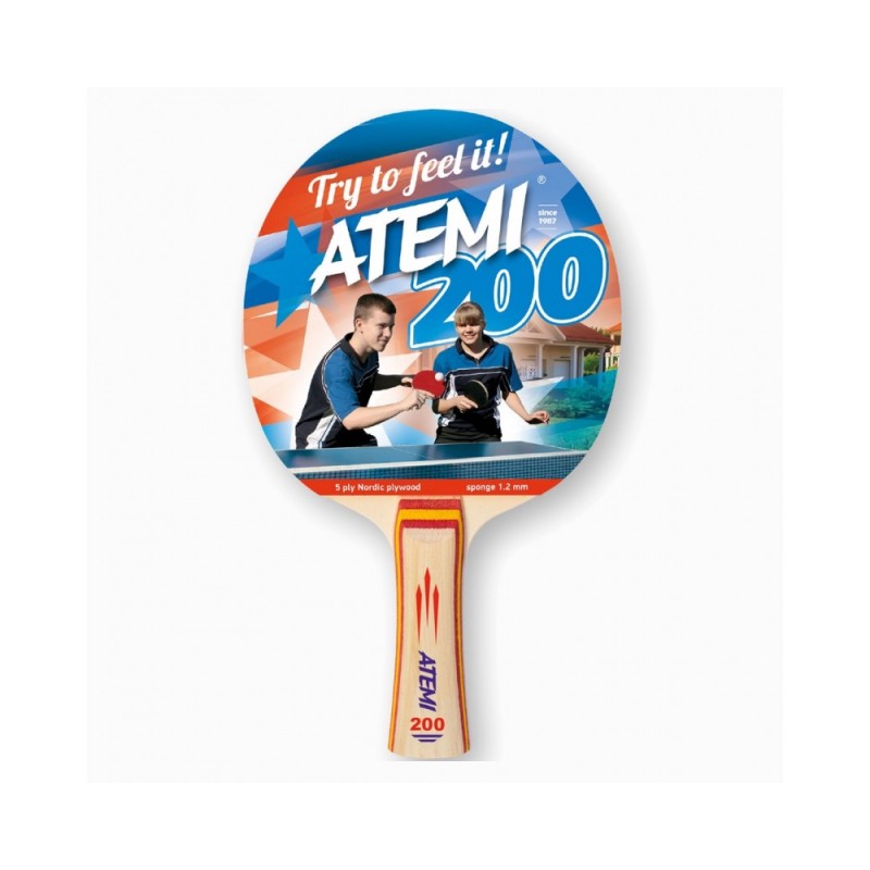 

Ракетка для настольного тенниса Atemi 200, код: 100345-GSI