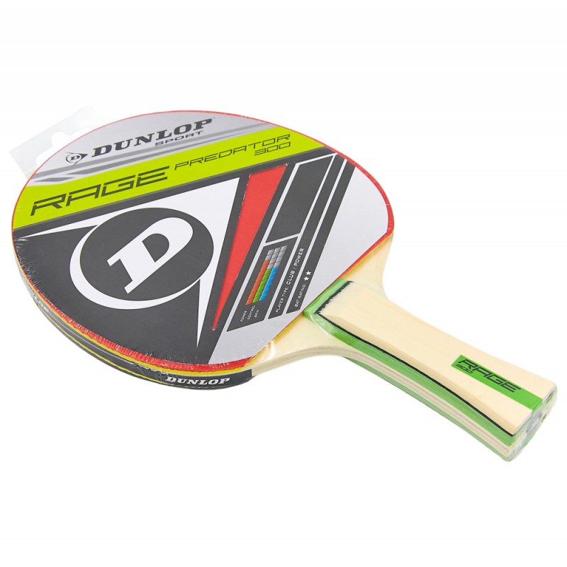 

Ракетка для настольного тенниса Dunlop D TT BT Rage Predator, код: 679206-S52